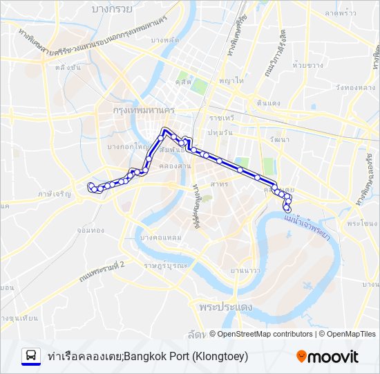 3-36 (4) bus Line Map
