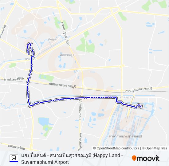 S5 (550) bus Line Map