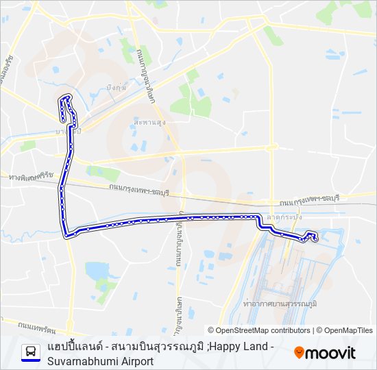 S5 (550) รถบัส แผนที่สายรถ