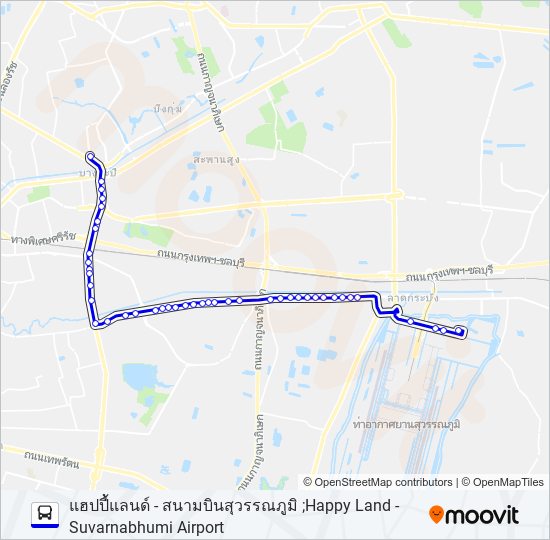S5 (550) รถบัส แผนที่สายรถ