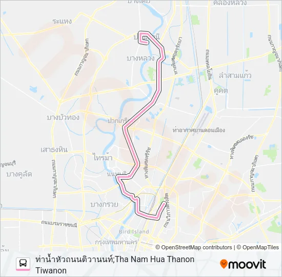 1-27 (90) Bus Line Map