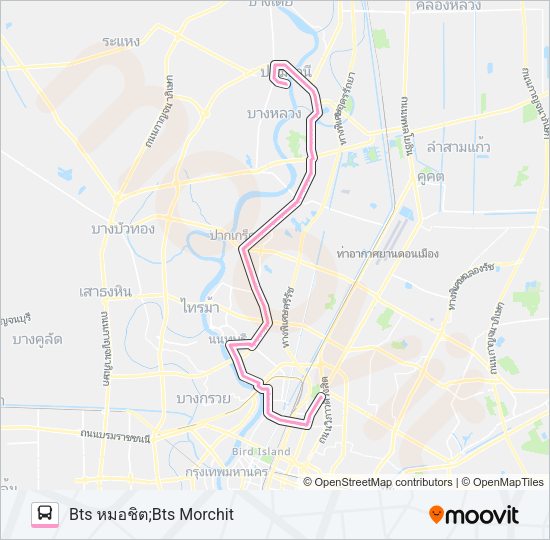 1-27 (90) รถบัส แผนที่สายรถ