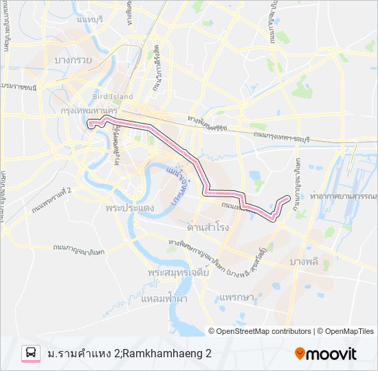 3-11 (48) bus Line Map