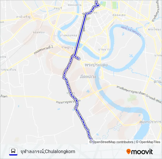 4-7E (21) Bus Line Map