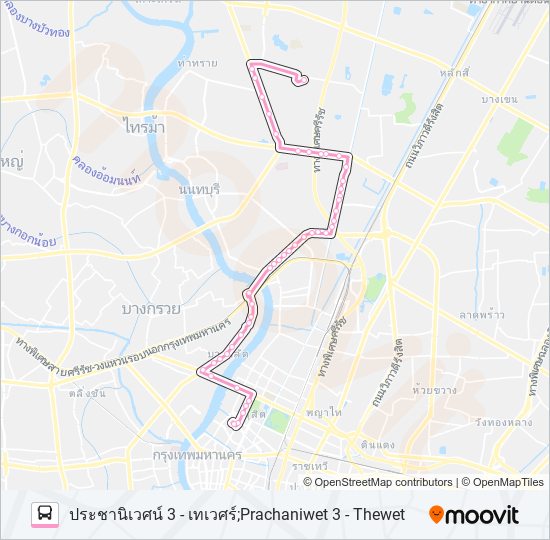 2-35 (110) รถบัส แผนที่สายรถ