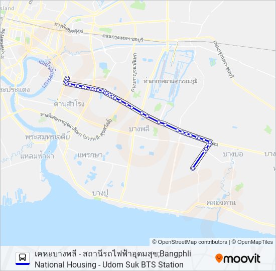 3-14 (132) bus Line Map