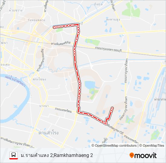 3-21 (207) bus Line Map