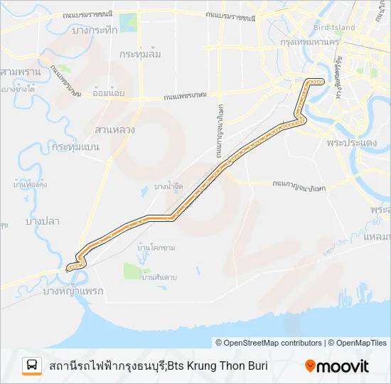 4-18 (105) Bus Line Map