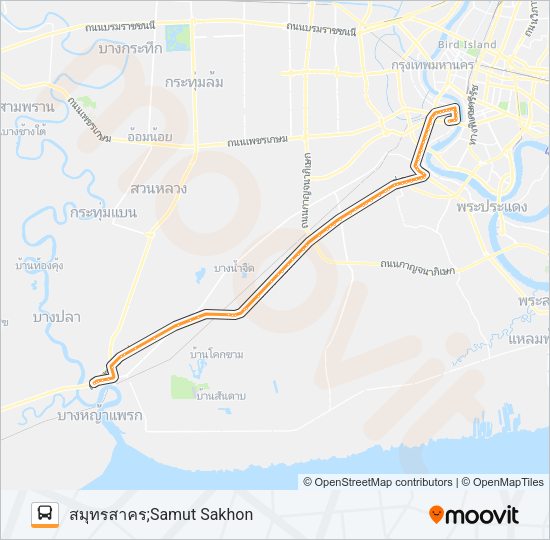 4-18 (105) รถบัส แผนที่สายรถ