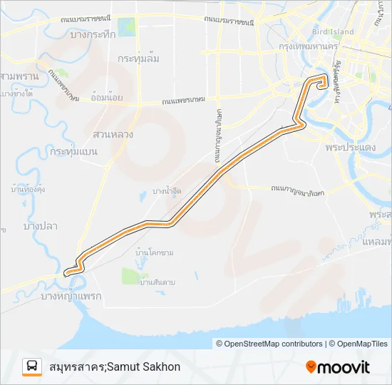 4-18 (105) Bus Line Map