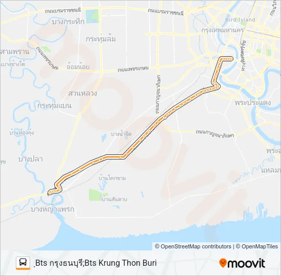 4-18 (105) Bus Line Map