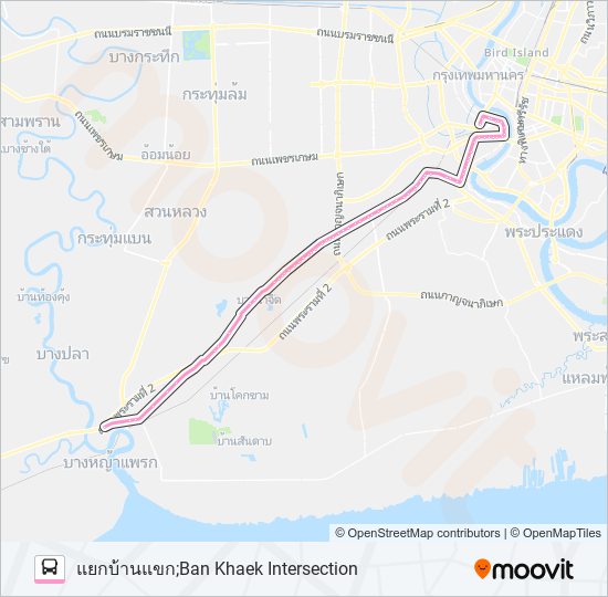 4-21 (120) รถบัส แผนที่สายรถ