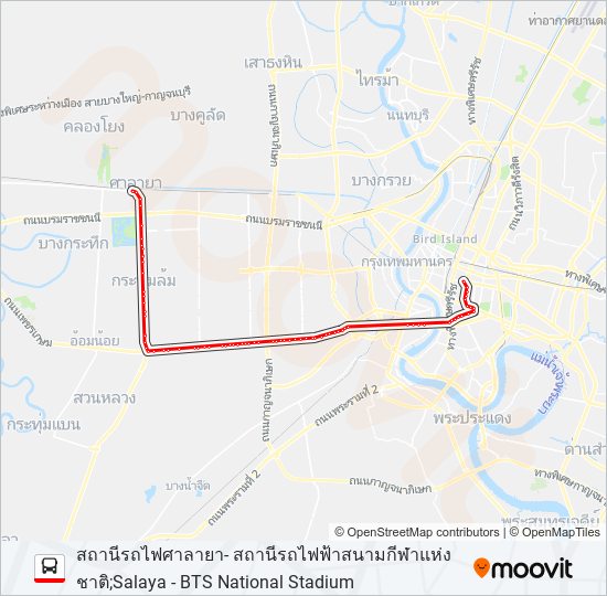 4-55 (163) bus Line Map