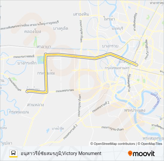 4-62 (539) รถบัส แผนที่สายรถ