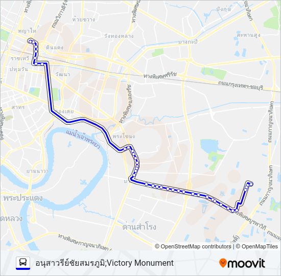 3-16E (139) รถบัส แผนที่สายรถ
