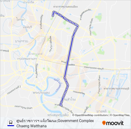 3-23E (513) รถบัส แผนที่สายรถ