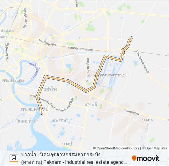 3-25E (552) รถบัส แผนที่สายรถ