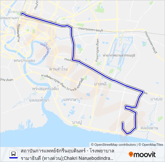3-26E (537) รถบัส แผนที่สายรถ