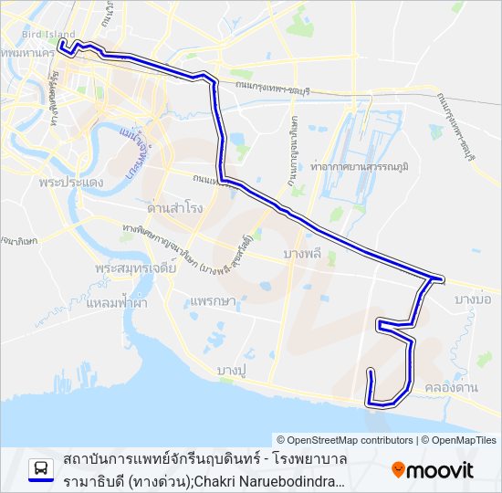3-26E (537) รถบัส แผนที่สายรถ