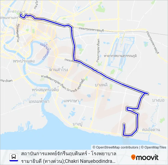 3-26E (537) Bus Line Map
