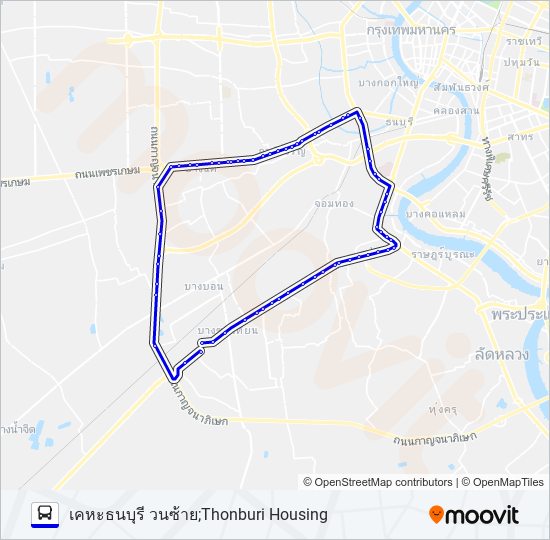 4-25 (147) bus Line Map