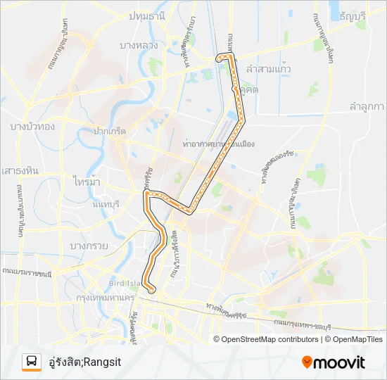 1-22E (522) Bus Line Map