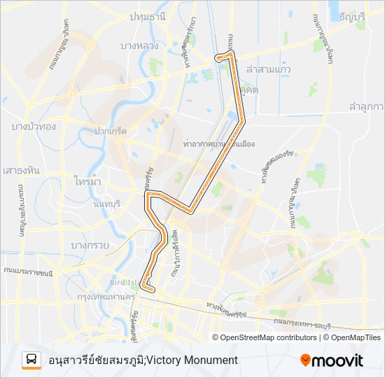1-22E (522) รถบัส แผนที่สายรถ