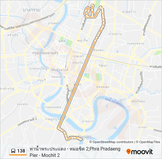 138 Bus Line Map