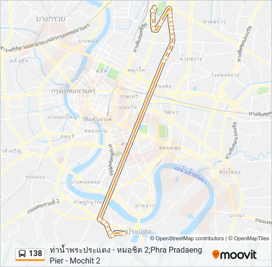 138 Bus Line Map