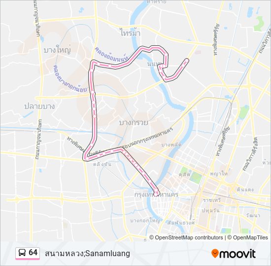 64 bus Line Map
