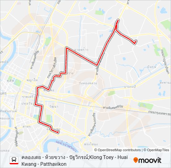 3-38 (13) รถบัส แผนที่สายรถ