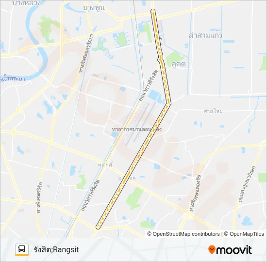 34 มินิบัส Bus Line Map