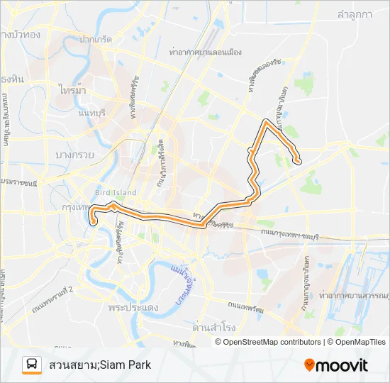 1-38 (60) Bus Line Map