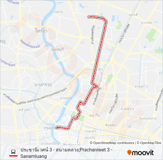 2-14 (70) Bus Line Map