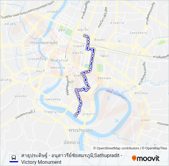 3-42 (62) Bus Line Map