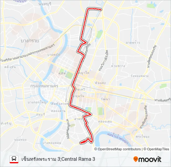 3-43 (67) Bus Line Map