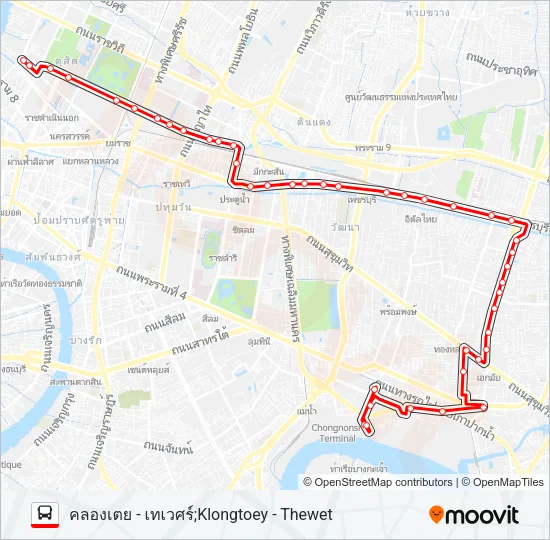 3-46 (72) Bus Line Map