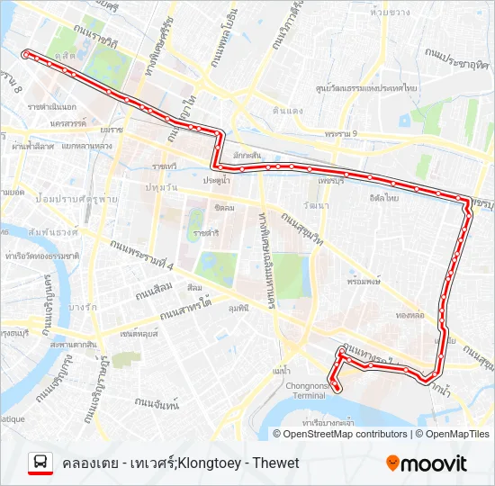 3-46 (72) Bus Line Map