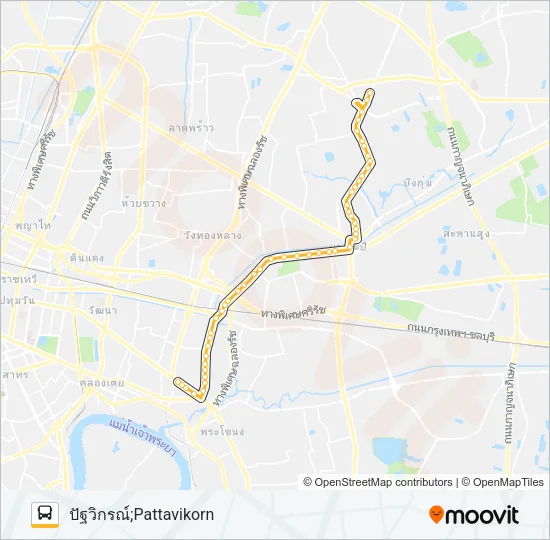 71 มินิบัส Bus Line Map