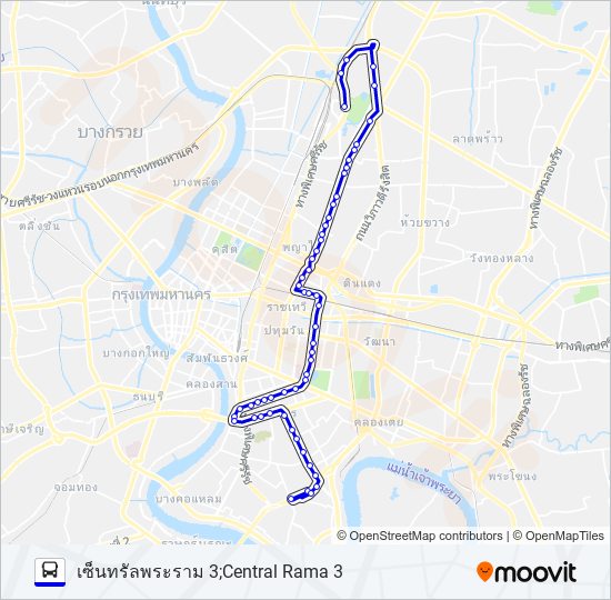 3-45 (77) (TSB) รถบัส แผนที่สายรถ