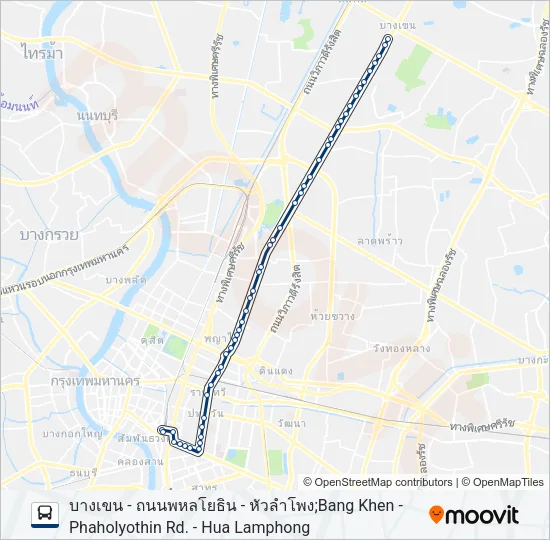 1-3 (34เสริม) Bus Line Map