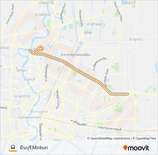 1-15 (150) Bus Line Map