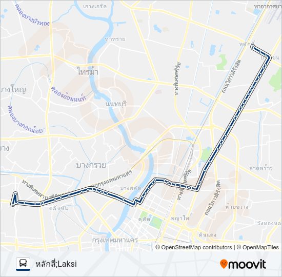 1-23 (524) รถบัส แผนที่สายรถ