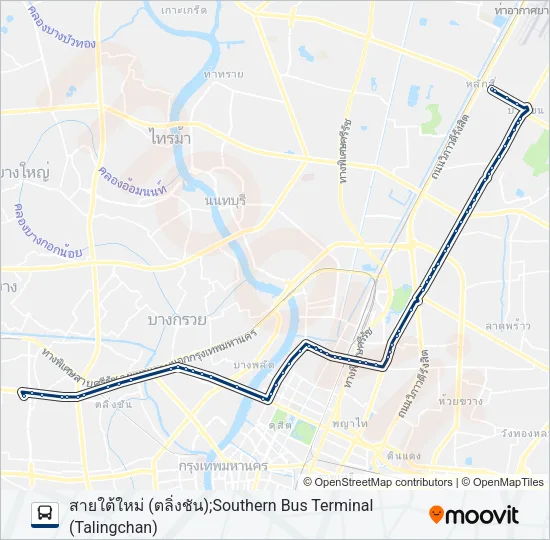 1-23 (524) Bus Line Map