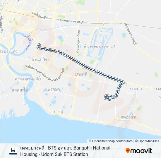 3-14 (132) Bus Line Map