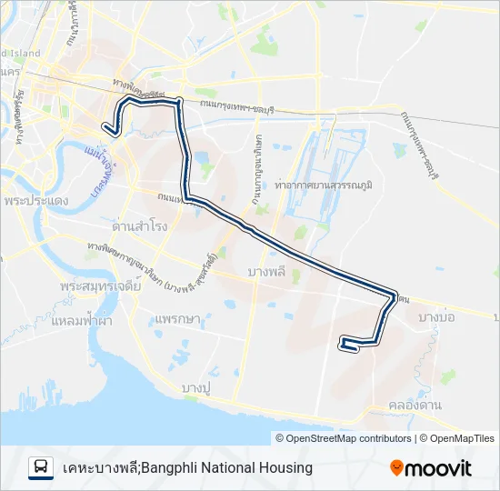 3-15 (133) Bus Line Map