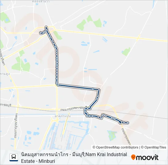 1-47 (143) Bus Line Map