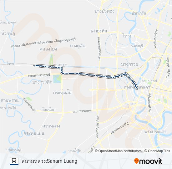 4-51 (124) รถบัส แผนที่สายรถ