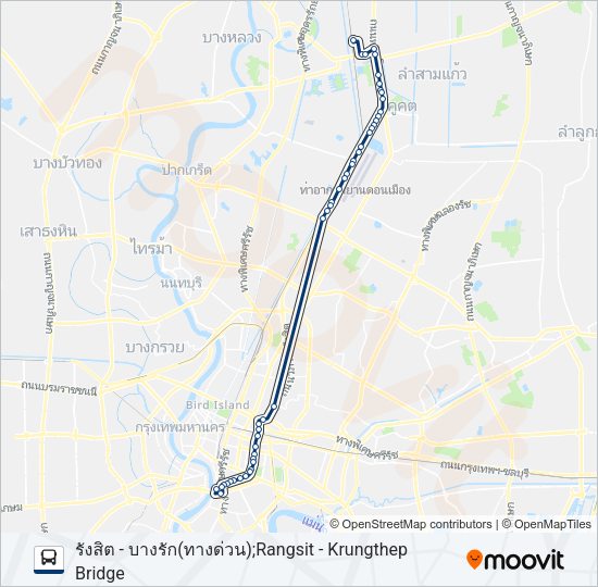 1-18E (504) รถบัส แผนที่สายรถ