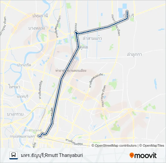 1-24E (538) Bus Line Map
